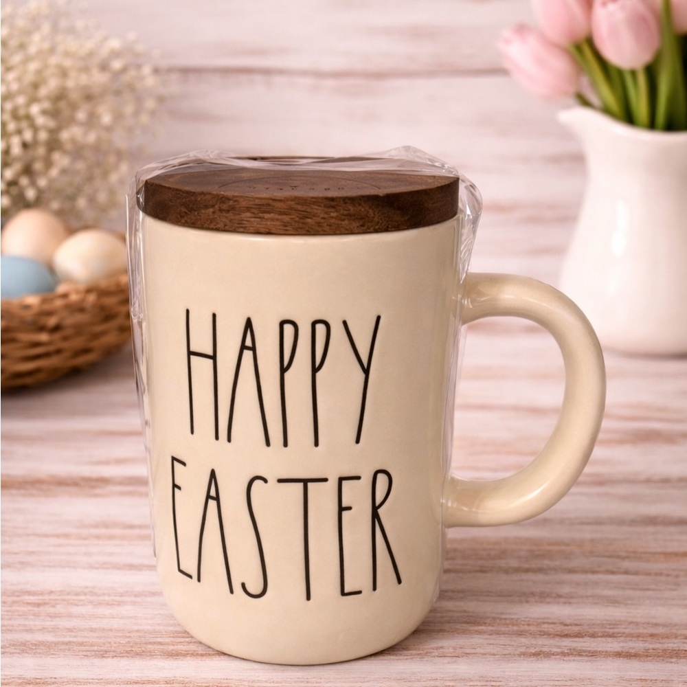 Rae Dunn HAPPY EASTER Mug